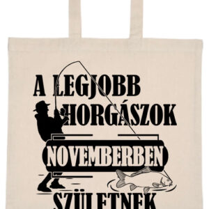 Novemberi horgászok – hosszú vagy rövid fülű vászontáska