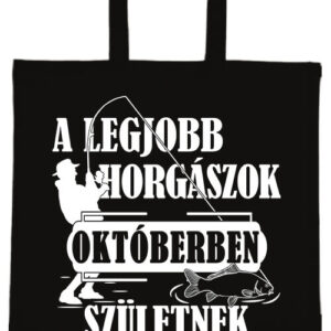 Októberi horgászok- Basic rövid fülű táska