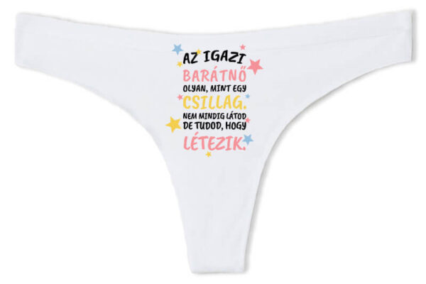 Az igazi barátnő - Tanga