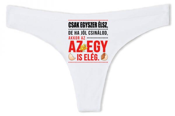 Csak egyszer élsz - Tanga