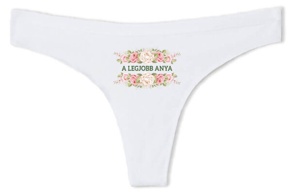Tanga Legjobb anya fehér