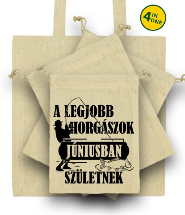 Júniusi horgászok - Táska szett