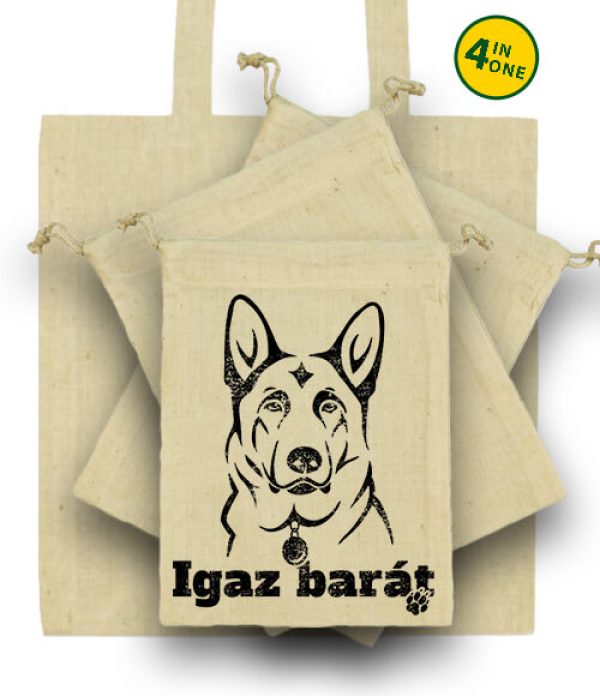 Németjuhász igaz barát - Táska szett