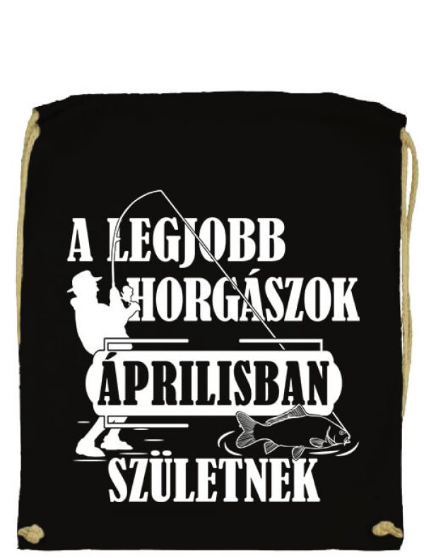 Áprilisi horgászok- Prémium tornazsák