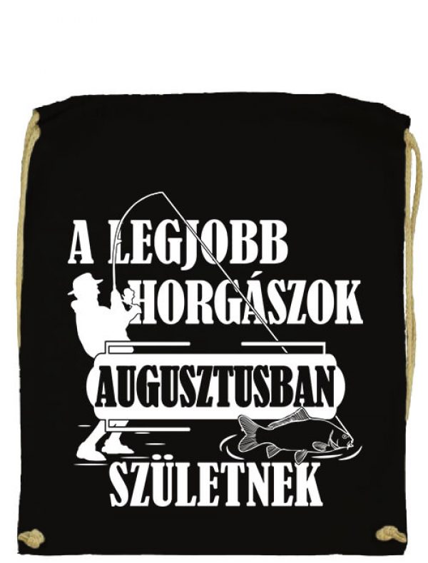 Augusztusi horgászok- Basic tornazsák