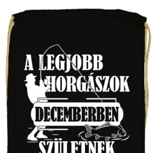 Decemberi horgászok- Basic tornazsák