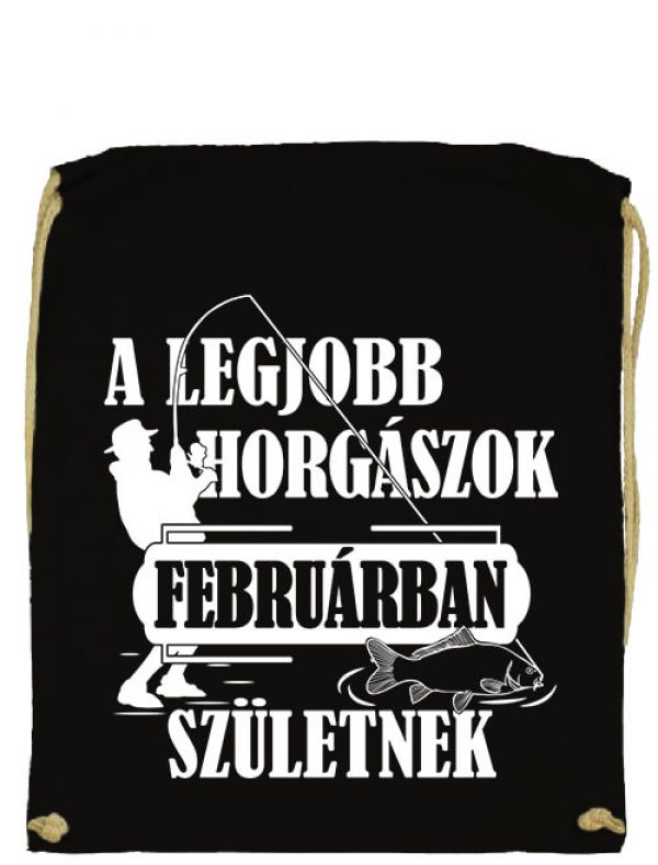 Februári horgászok- Prémium tornazsák