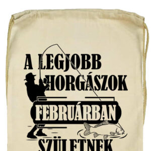 Februári horgászok- Basic tornazsák