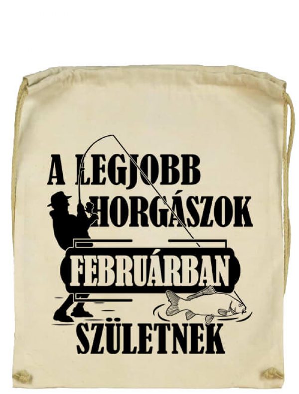 Februári horgászok- Basic tornazsák