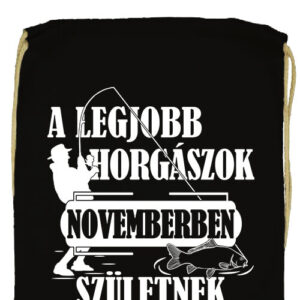 Novemberi horgászok- Basic tornazsák