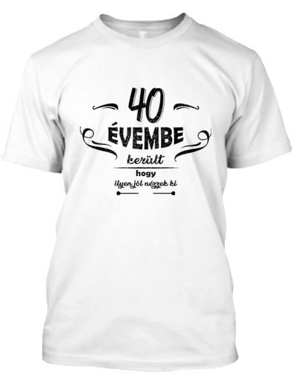 40 évembe születésnap  - Férfi póló