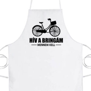 Hív a bringám- Basic kötény
