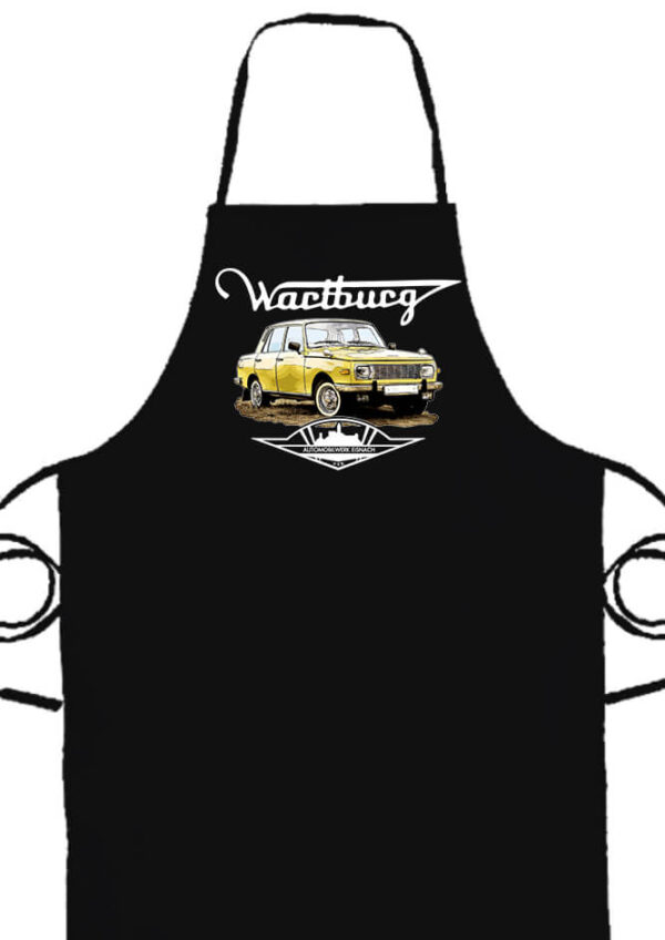 Kötény Wartburg fekete