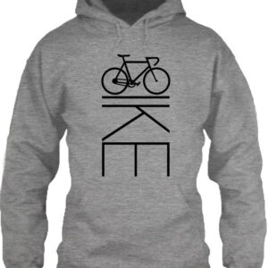 Bicikli kerékpár – Unisex kapucnis pulóver