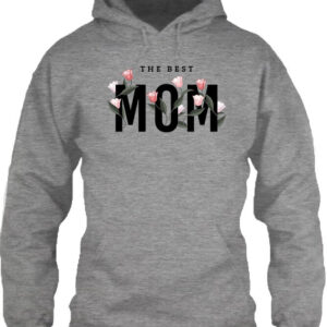 The best mom – Unisex kapucnis pulóver