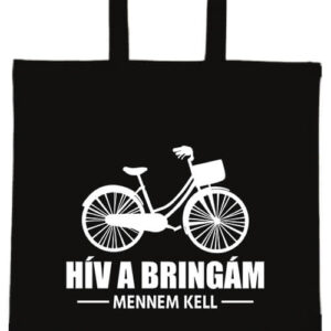 Hív a bringám- Basic rövid fülű táska
