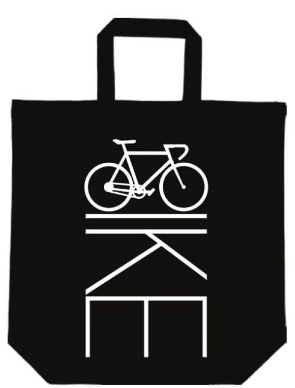 Rövid fülű táska Bicikli kerékpár fekete