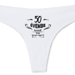 50 évembe születésnap – Tanga