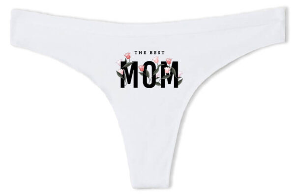 Tanga The best MOM fehér