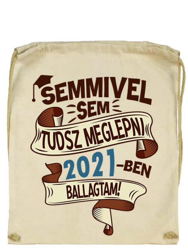 Tornazsák Ballagás 2021 natúr