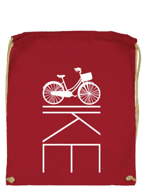 Tornazsák Kerékpár bringa piros