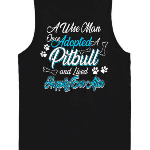 Adopted pitbull – Férfi ujjatlan póló