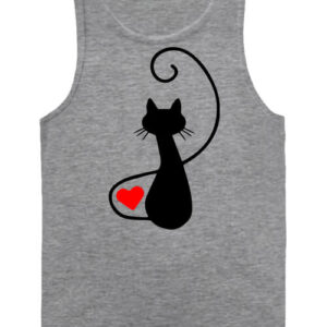 Macska szerelem – Férfi ujjatlan póló