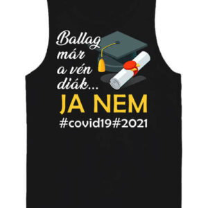 Nem ballagás 2021 – Férfi ujjatlan póló