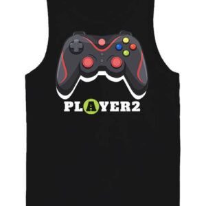 Player 2 – Férfi ujjatlan póló