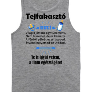 Tejfakasztó fiú – Férfi ujjatlan póló