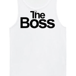 The boss – Férfi ujjatlan póló