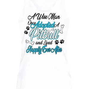 Adopted pitbull – Női ujjatlan póló
