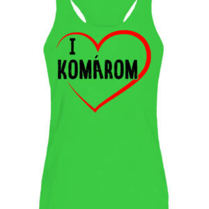 I love Komárom – Női ujjatlan póló