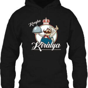 Konyha királya – Unisex kapucnis pulóver