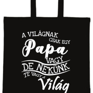 A világnak csak egy papa vagy- Basic rövid fülű táska