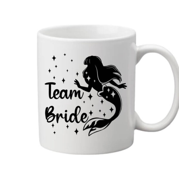Bögre Team Bride Szirén lánybúcsú fehér