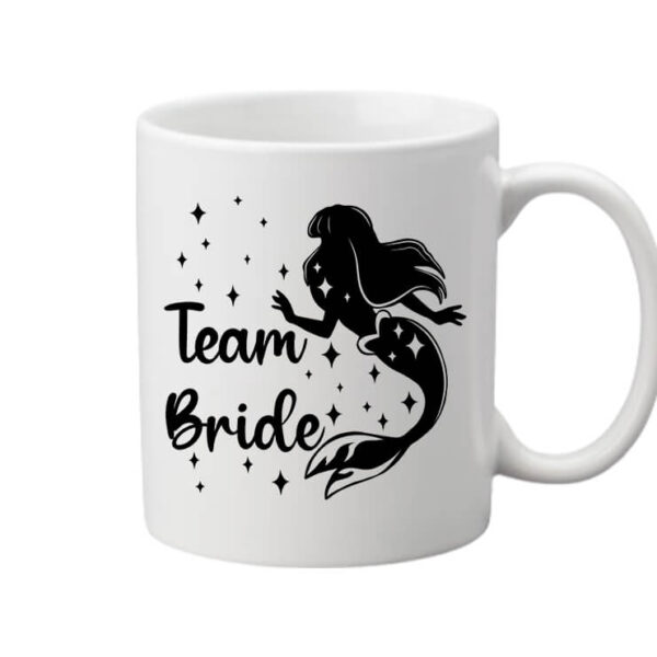 Bögre Team Bride Szirén lánybúcsú fehér
