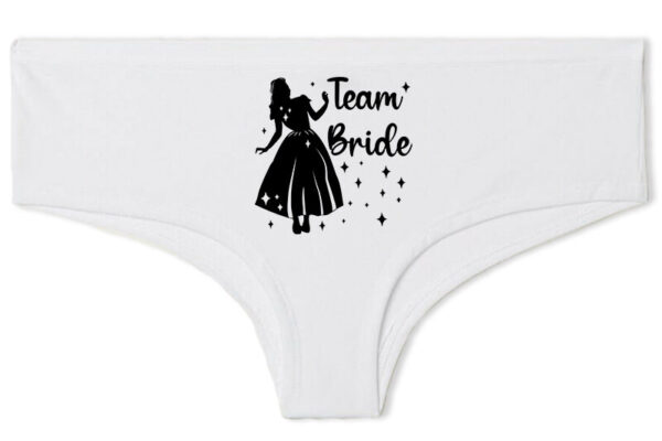 Team Bride Hercegnő lánybúcsú - Francia bugyi