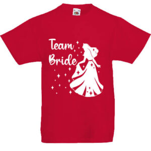 Team Bride Királykisasszony lánybúcsú- Gyerek póló