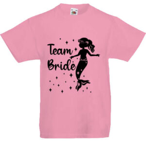 Team Bride Sellő lánybúcsú- Gyerek póló