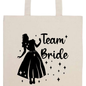 Team Bride Hercegnő lánybúcsú- Basic hosszú fülű táska