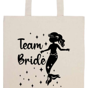 Team Bride Sellő lánybúcsú- Basic hosszú fülű táska