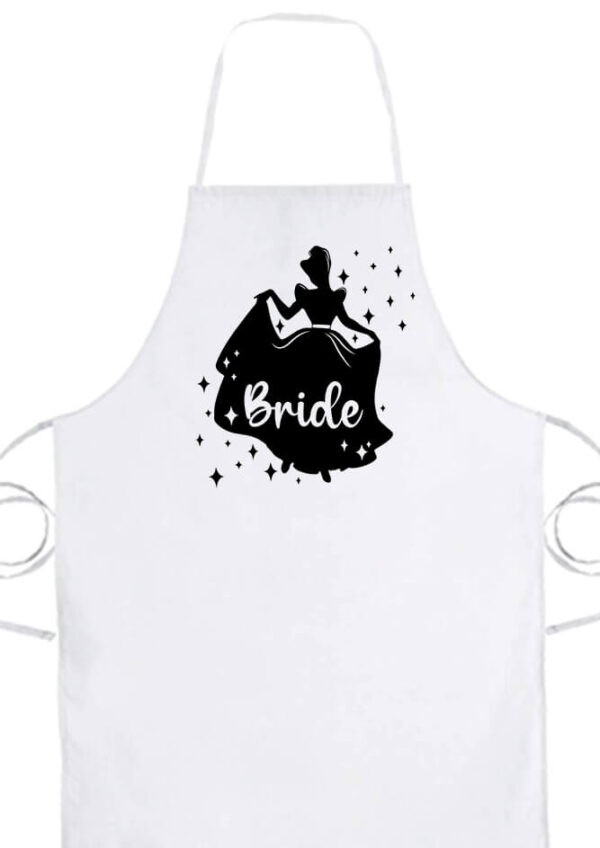 Bride Hercegnő lánybúcsú- Basic kötény