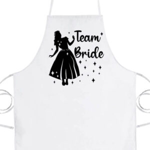 Team Bride Hercegnő lánybúcsú- Prémium kötény