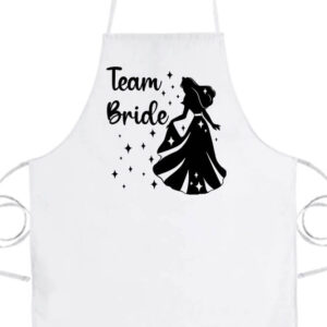 Team Bride Királykisasszony lánybúcsú- Basic kötény
