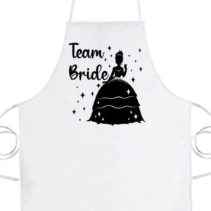 Team Bride Princess lánybúcsú- Basic kötény