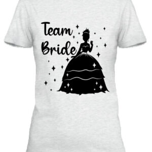 Team Bride Princess lánybúcsú – Női póló