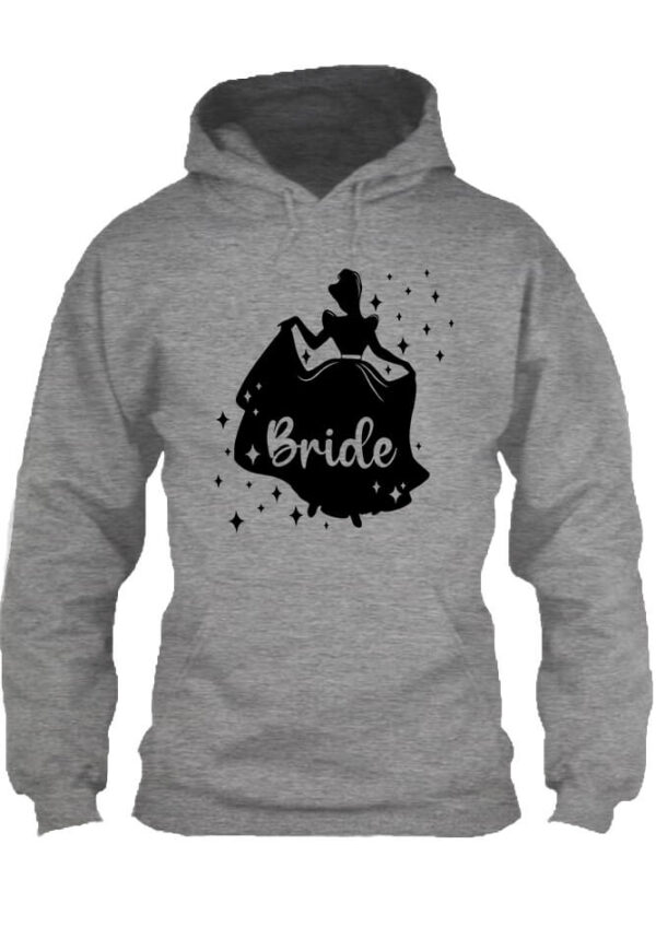 Bride Hercegnő lánybúcsú - Unisex kapucnis pulóver