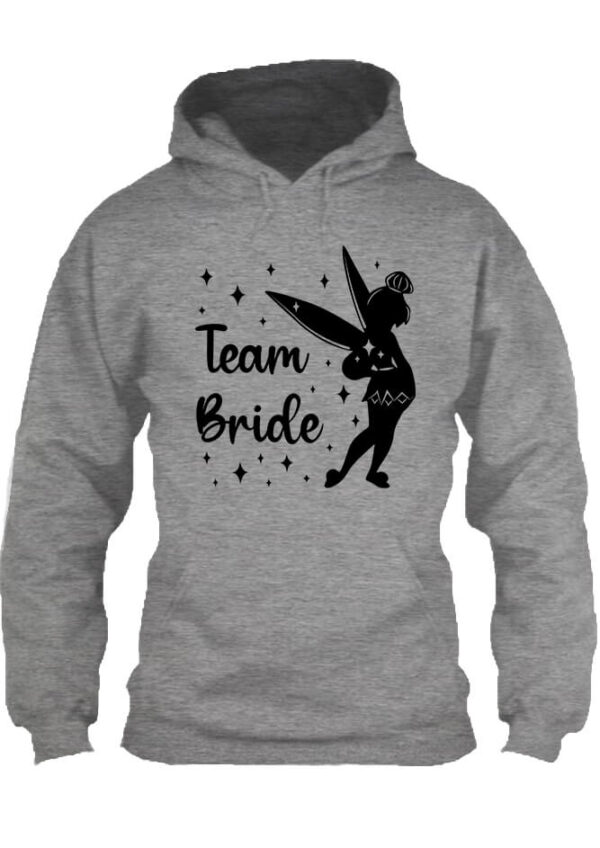 Team Bride Csingiling lánybúcsú - Unisex kapucnis pulóver