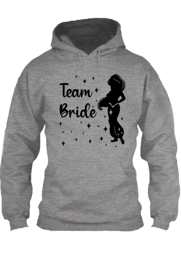 Team Bride Jázmin lánybúcsú - Unisex kapucnis pulóver